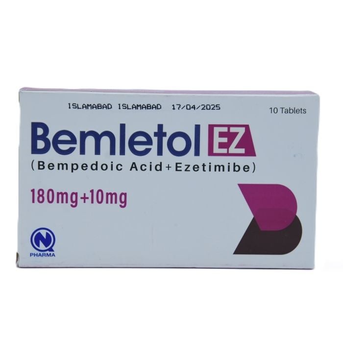 Bemletol Ez 180mg 10mg Tab 10s