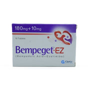 Bempeget Ez 180mg 10mg Tab 10s