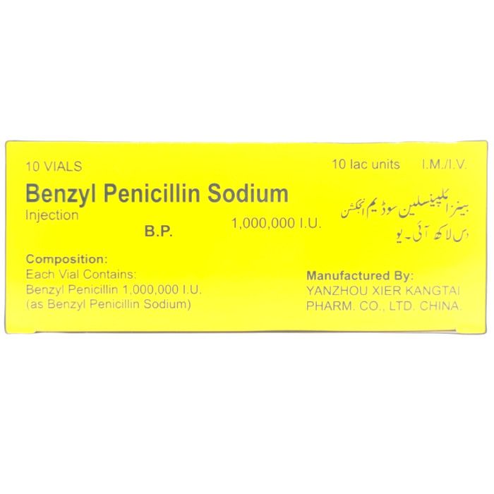 Benzyl Penicillin 10 Lac Injection