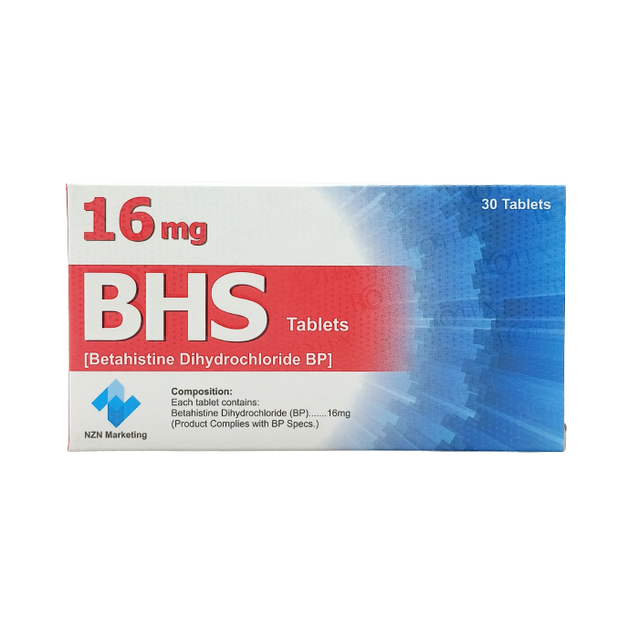 Bhs 16mg Tablets