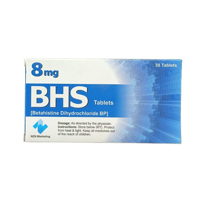 Bhs 8mg Tablets