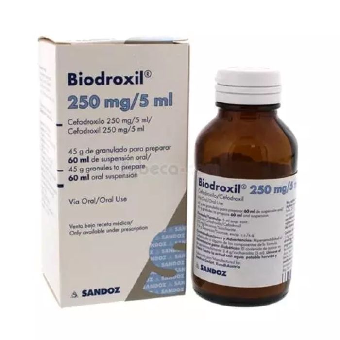Biodroxil 250mg syp
