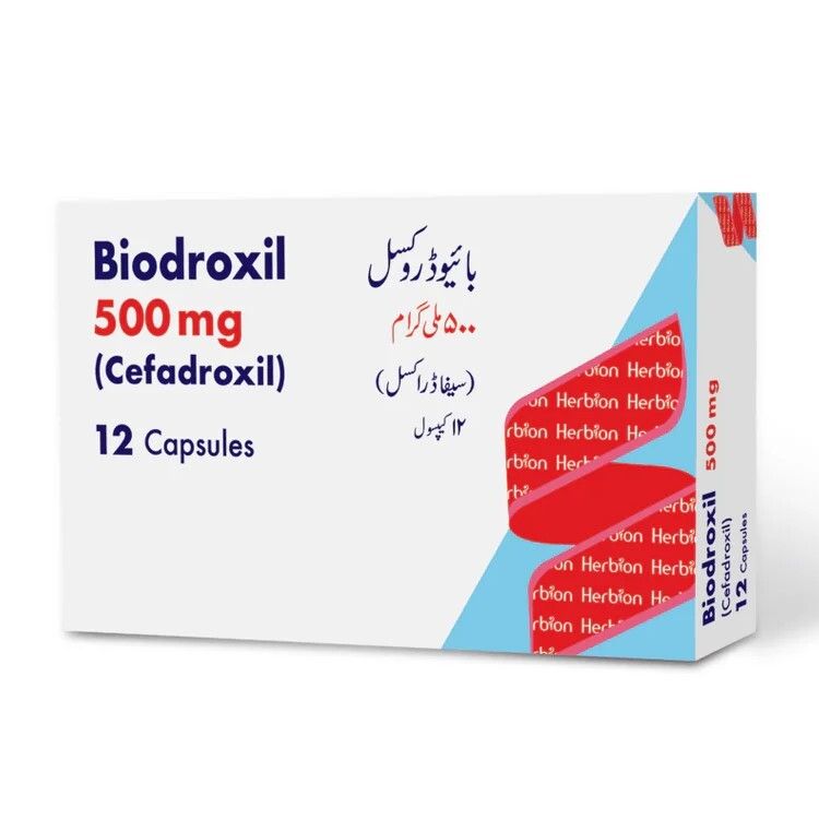 Biodroxil 500mg Capsules (12s)