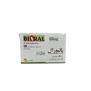 Bioral 25mg Softgel Capsules