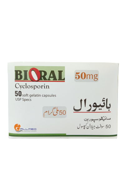 Bioral 50mg Softgel Capsules