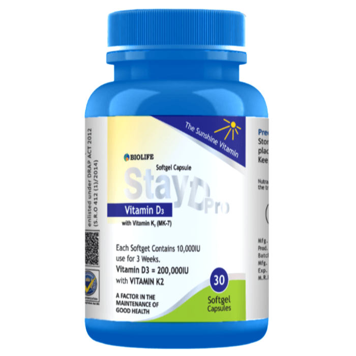 Bio Life Stay D Pro Softgel Capsules (30s)