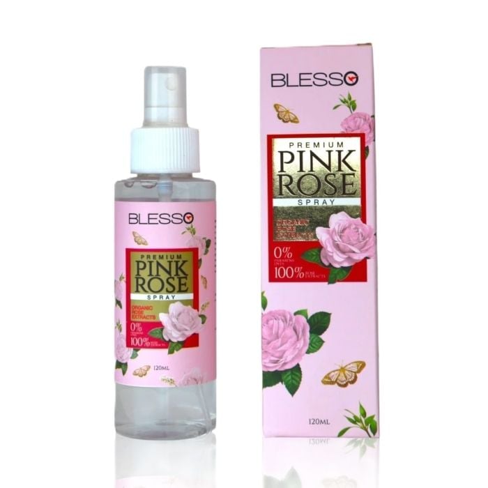 Blesso rose water 120ml pink rose