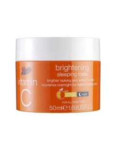 Boots Brightening Sleeping Mask 50ml Vitamin C & Yuzu Night
