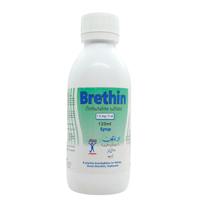 Brethin 1.5mg/5ml 120ml Syrup