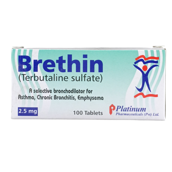 Brethine Tablets