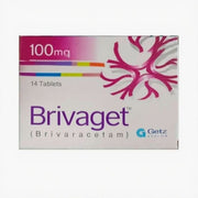 Brivaget 100mg Tab 14s