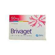 Brivaget 50mg Tab 14s