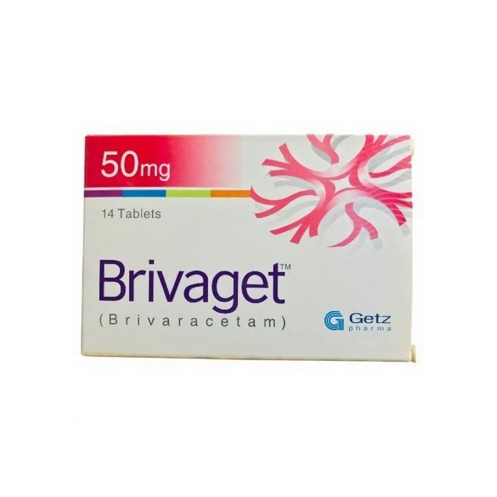 Brivaget 50mg Tab 14s
