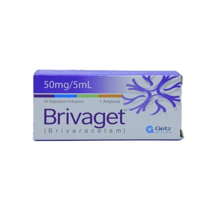 Brivaget Ampoule 50mg 5ml 1s