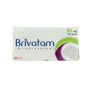 Brivatam Tablets 50mg 14s