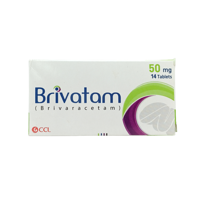 Brivatam Tablets 50mg 14s