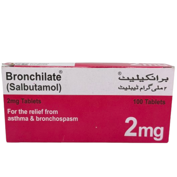 Bronchilate 2mg Tablets (100s)