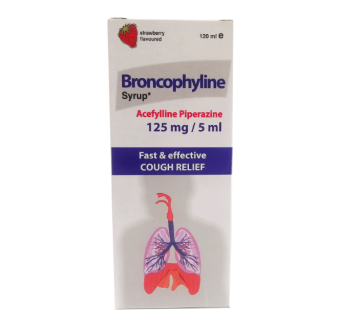 Broncophyline 125mg/5ml 120ml Syrup