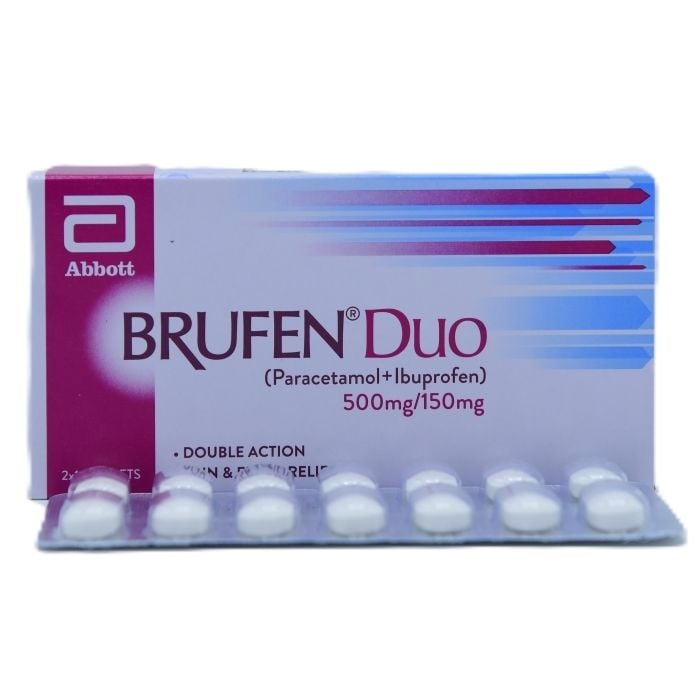 Brufen Duo 500mg 150mg Tab 28s