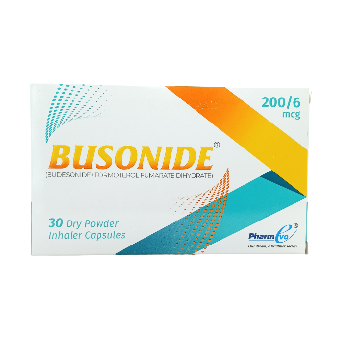 Busonide 200mg 6mg Capsules 30s
