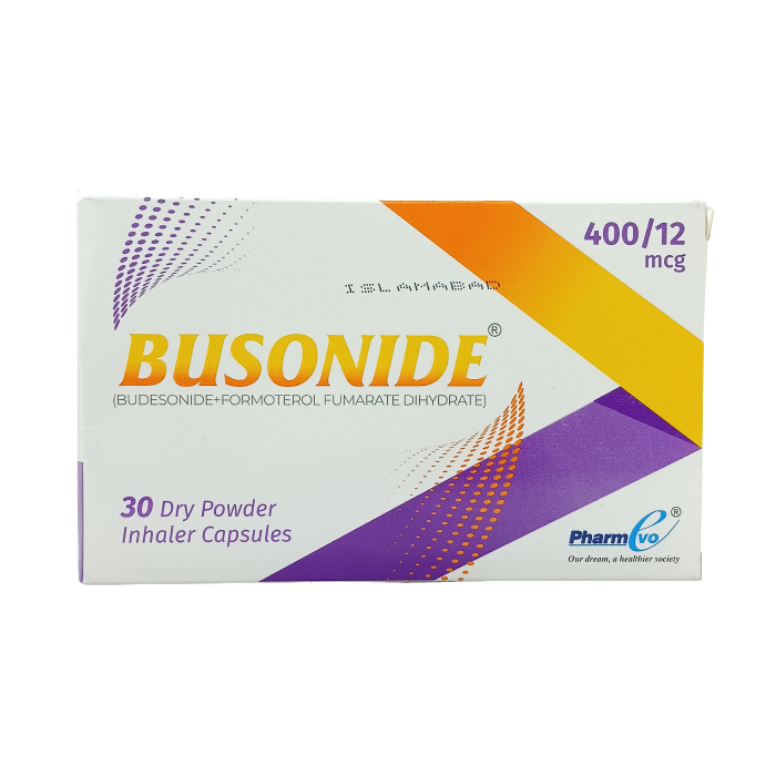 Busonide 400mg 12mg Capsules 30s