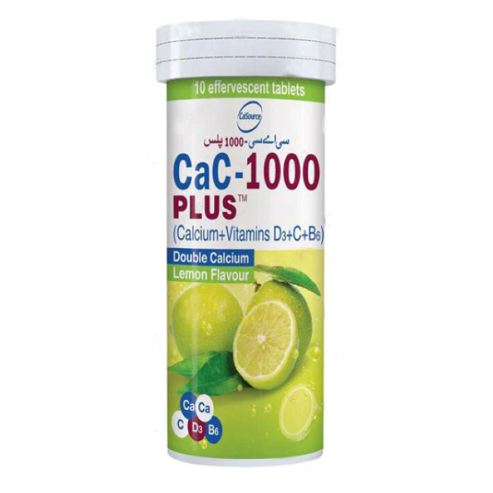 Cac 1000 Plus Lemon Tablets 10s