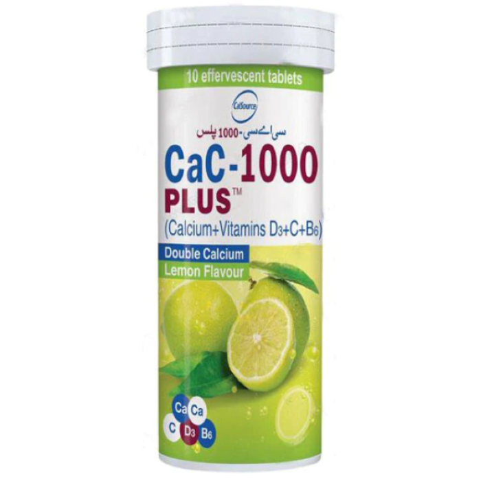 Cac 1000 Plus Lemon Tablets (10s)