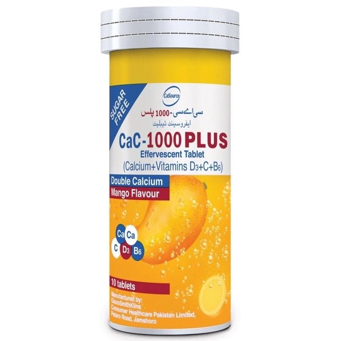 Cac 1000 Plus Mango Tablets 10s