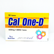 Cal One D 830mg Tablets