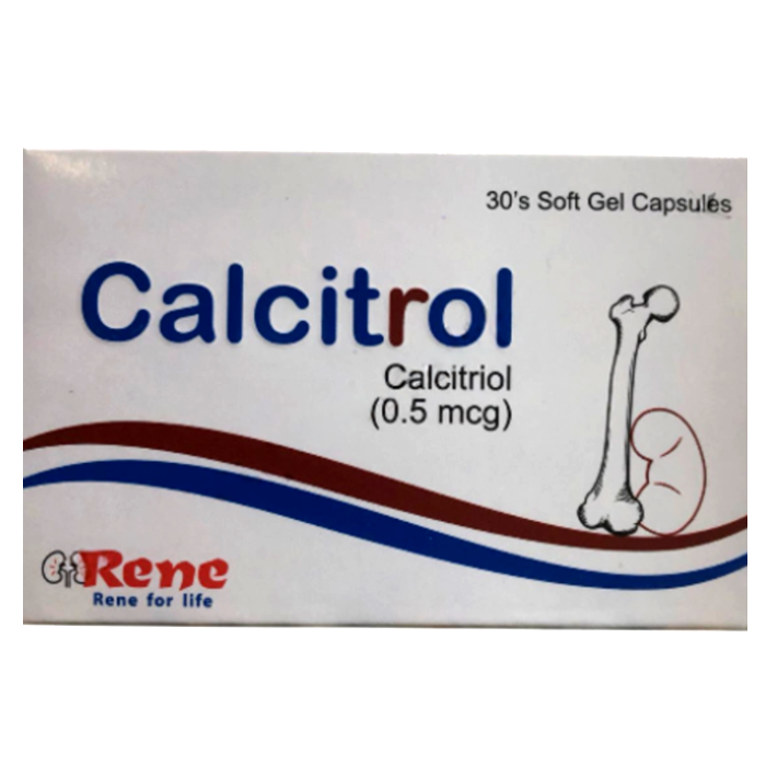 Calcitrol Capsules 0.5mg (30s)