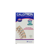 Calcitron Capsules 20s