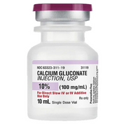 Calcium Gluconate 10% 10ml Injection