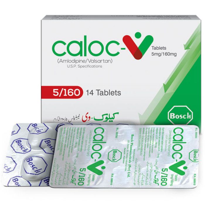 Caloc V 5Mg160Mg Tablets (14s)