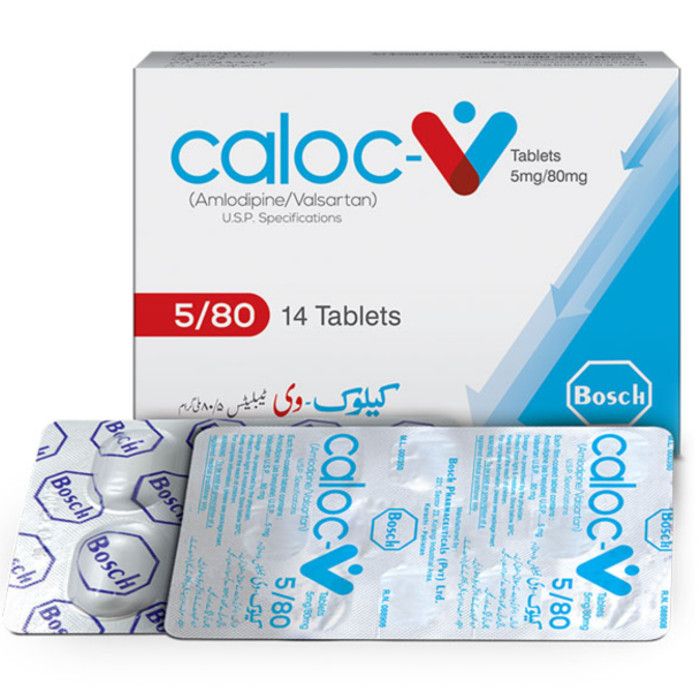 Caloc V 5mg/80mg Tablets (14s)
