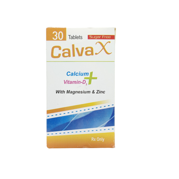 Calvax Tablets S Free 30s