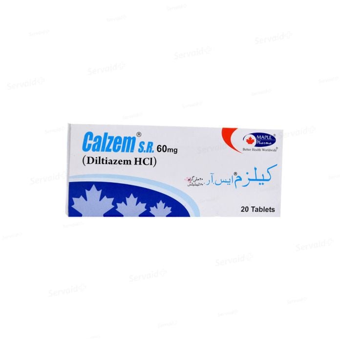Calzem Sr 60mg Tablets