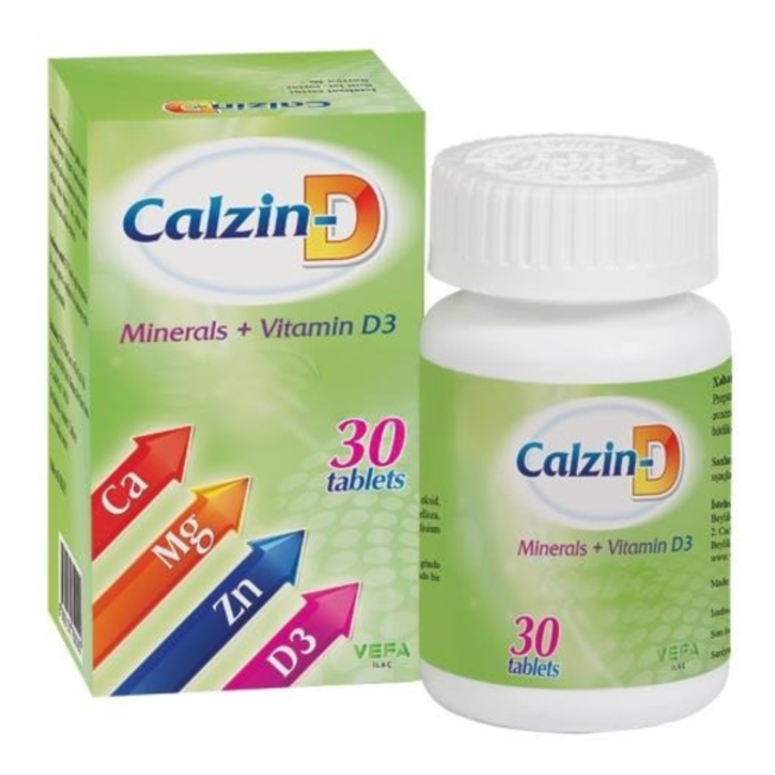 Calzin D Tablets (30s)