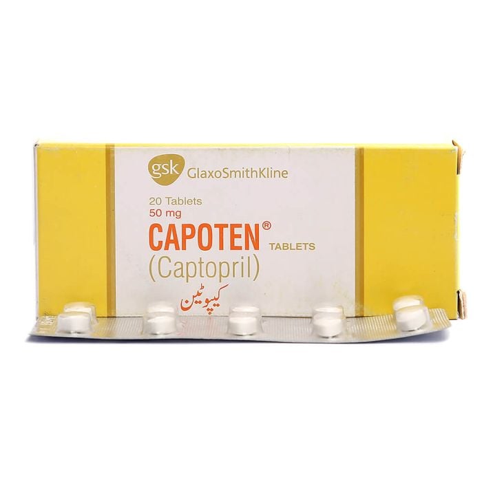 Capoten 50mg Tablets