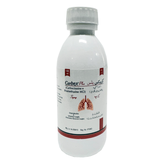 Carbex Plus 120ml Syrup
