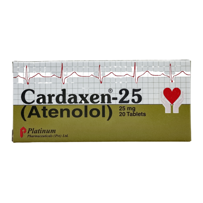 Cardaxen 25mg Tablets