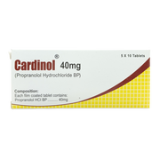 Cardinol 40mg Tablets