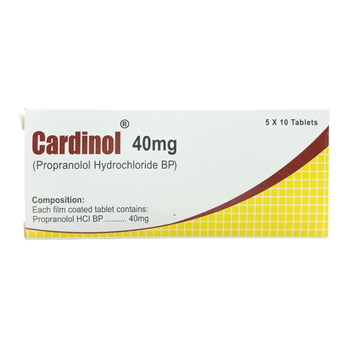 Cardinol 40mg Tablets
