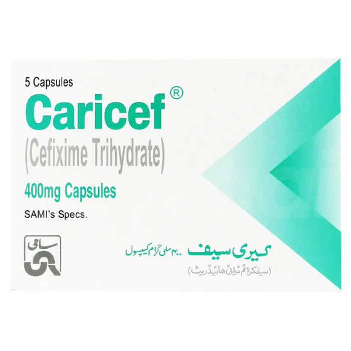 Caricef 400mg Capsules