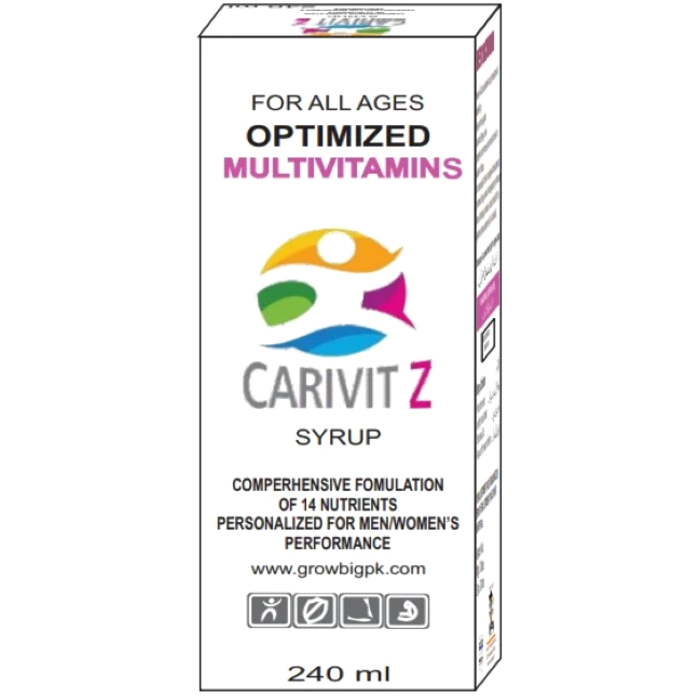Carivit Z 240ml Syrup