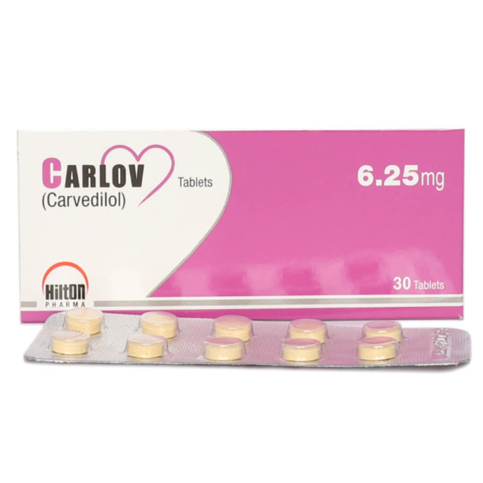 Carlov 6.25mg Tablets (30s)