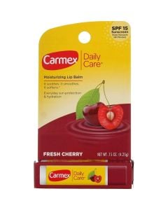 Carmex lip balm cherry 4.25gm stick