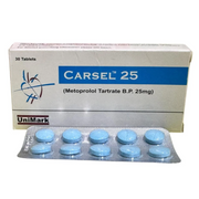 Carsel 25mg Tablets (30s)