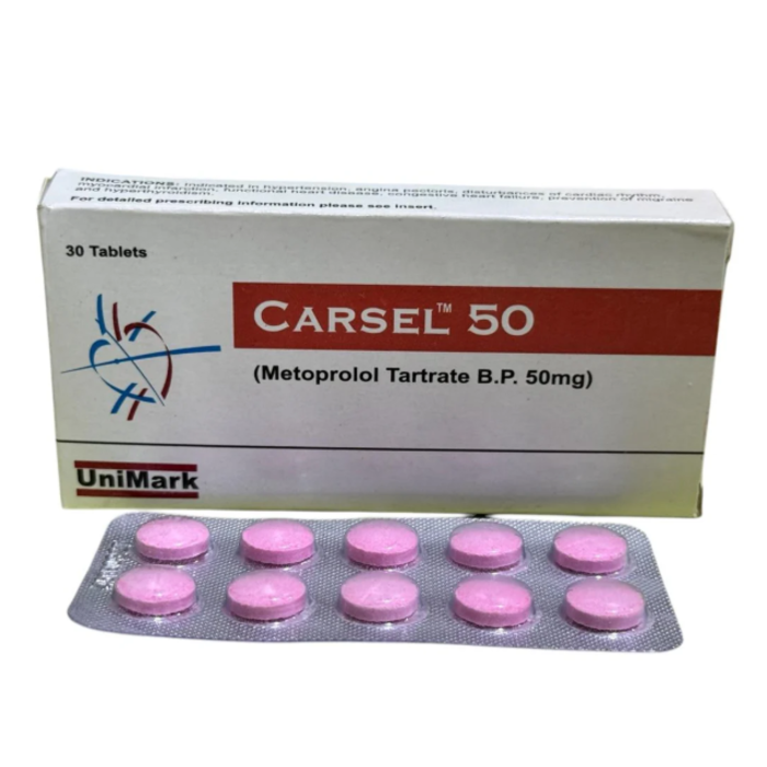 Carsel 50mg Tablets (30s)