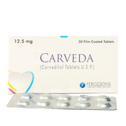 Carveda 12.5mg Tablets