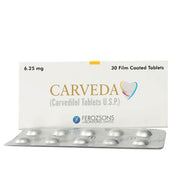 Carveda 6.25mg Tablets